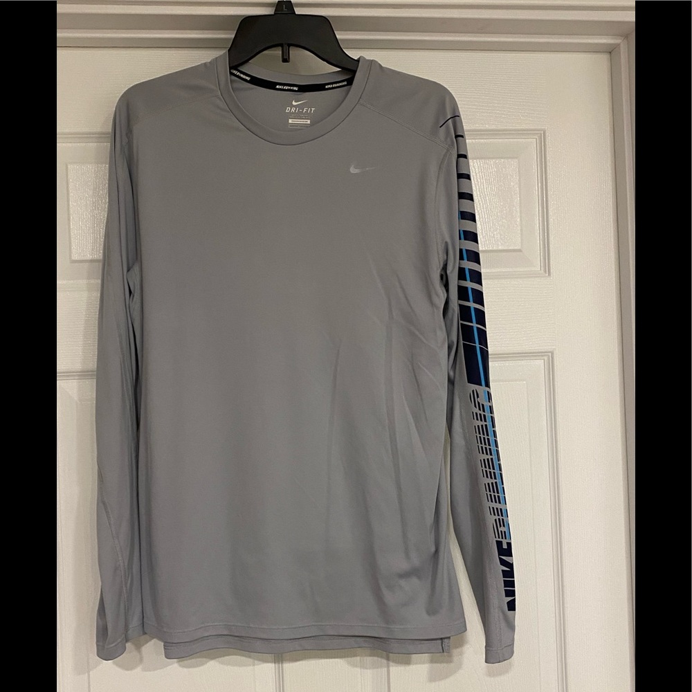 Nike long sleeve dri-fit running series.